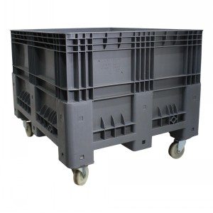 Plastic Pallet Box Standard Size 1200 x 1000mm Mobile